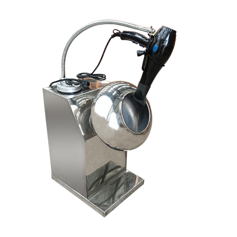 Coating Pan with Hot Air System