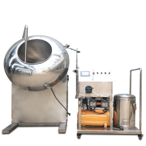 Coating Pan with Spraying System