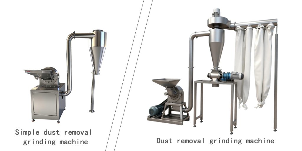 Dust removal grinding machine